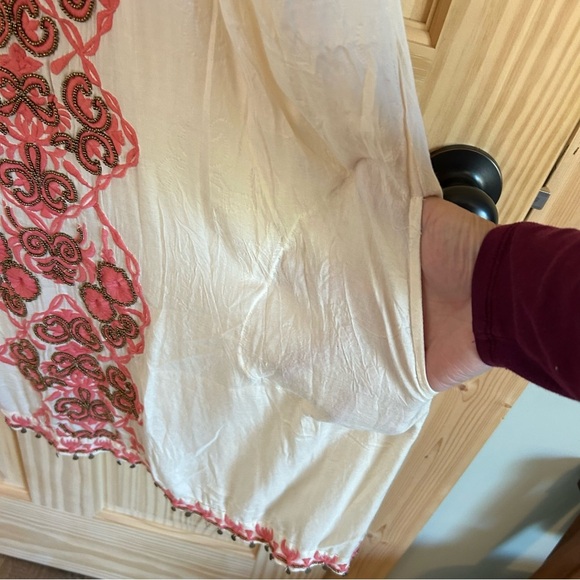 Lula Soul Beaded Embroidered Swing Dress. Size Medium. - Picture 2 of 16